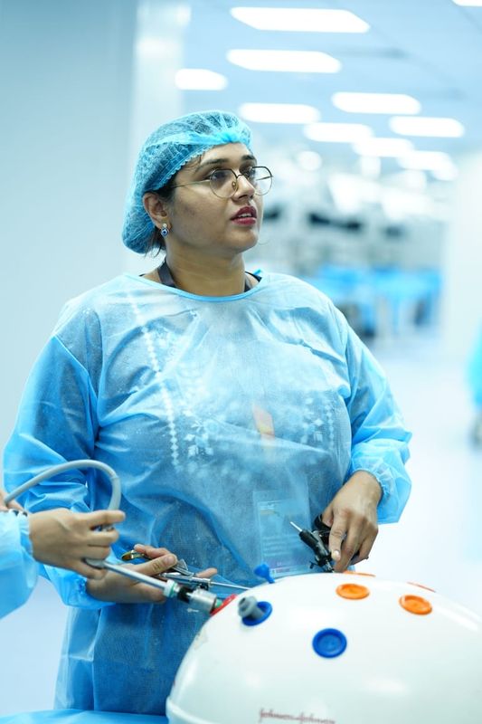 Hystero-Laparoscopy Suite at Dhanvantri Clinic