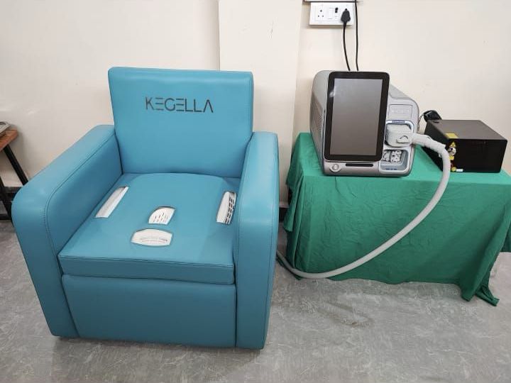 HIFEM Kegella Chair at Dhanvantri Clinic